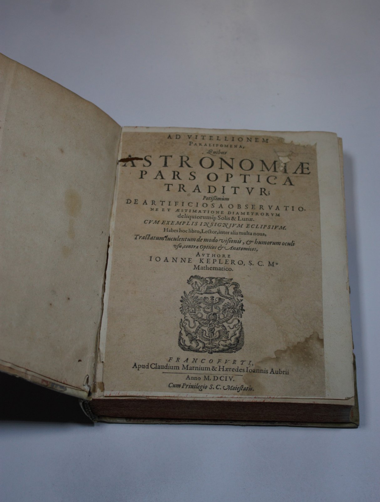 Ad Vitellionem paralipomena, quibus astonomiae pars optica