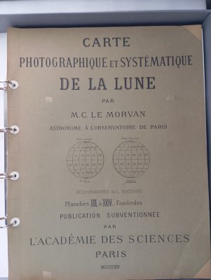 Carte Photographique et systématique de la Lune